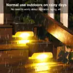 LED Solar Staircase Outdoor Wall Light - Image 2