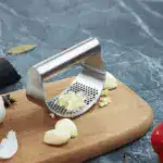 Stainless Steel Garlic Press - Image 2