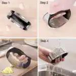 Stainless Steel Garlic Press - Image 3