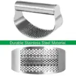 Stainless Steel Garlic Press - Image 4