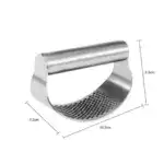 Stainless Steel Garlic Press - Image 8