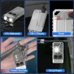 Small Powerful EDC Flashlight with Red UV Blue Light – Super Bright 1000 Lumens - Image 7